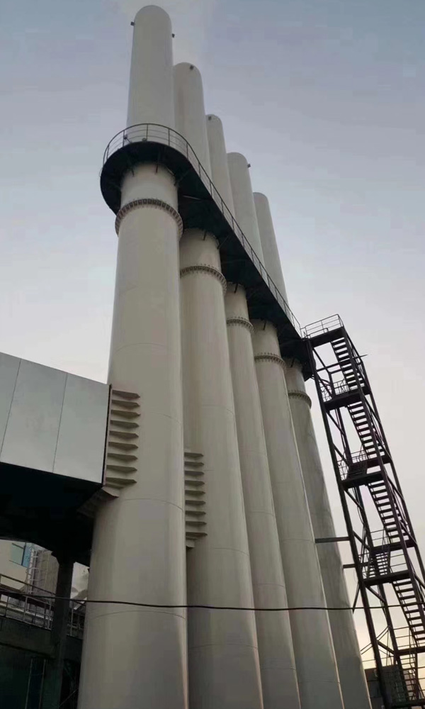順義大龍城北供熱廠項目（口徑DN2500mm，高度51.5m）